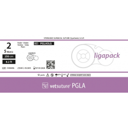 image: vetsuture PGLA metric 5 (USP 2) 250cm  (sans aiguille)   ligapack