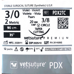 VetSuture PDX metric 2 USP...